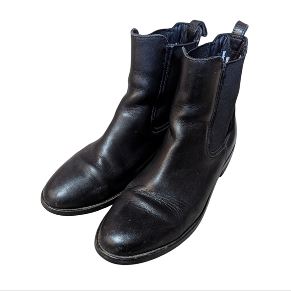 Thursday Boot Company Chelsea Boot 7.5 Black Leather Moto Grunge Classic - Picture 2 of 7